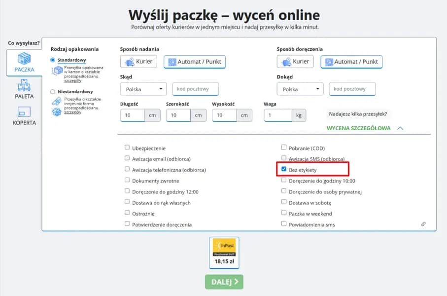 Jak nadać paczkę InPost? Krok po kroku, bez etykiety, bez błędów.